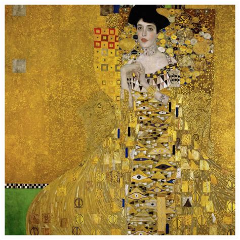 Portrait of Adele Bloch-Bauer (Gold Portrait) - Gustav Klimt ...