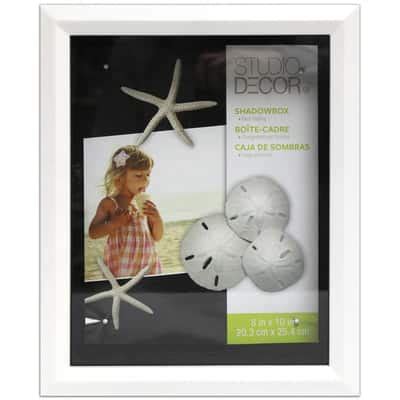 White Shadow Box, 8" x 10" By Studio Décor® | Michaels