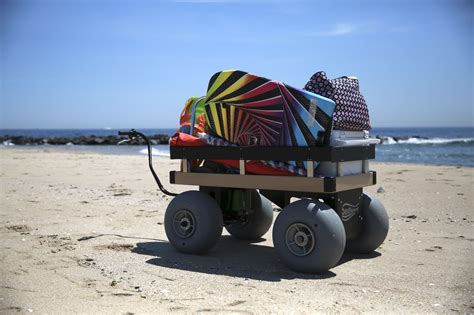 Electric Beach Cart 24" x 48" - Electric Beach Cart | Beach cart ...