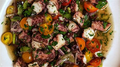 GRILLED OCTOPUS SALAD | SEAFOOD | THE SEVEN FISHES