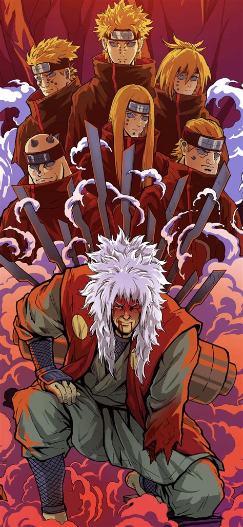 Jiraiya vs Pain fanart by Nikifilini {naruto wallpaper} : r/animeedits987