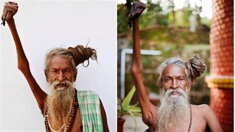 Sosok Sadhu Amar Bharati, Pria Tua yang Angkat Tangan Kanannya Selama ...