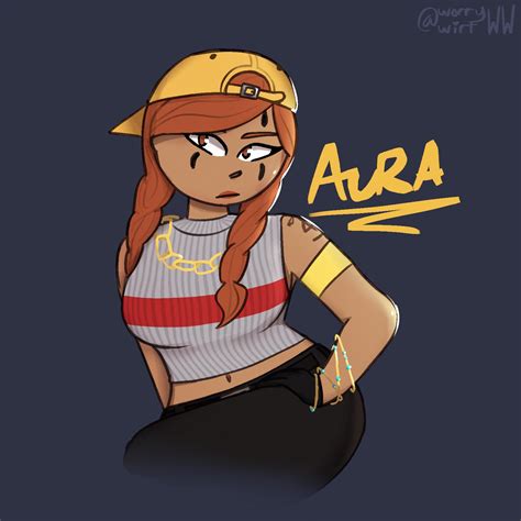 Aura Fortnite Fan Art