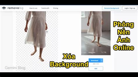 Cách xóa Phông nền, Background ảnh online với Remove.bg - YouTube