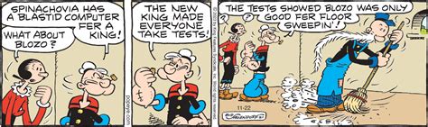 Popeye Comic Strip 2023-11-22 | Comics Kingdom