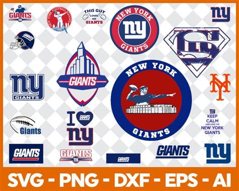 Free New York Giants Svg Bundle, Giants Logo Svg