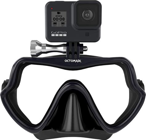 7 Dive & Snorkel Masks with GoPro Mount for Underwater Shots