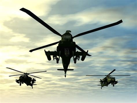 Apache Helicopter Wallpaper Wall Mural