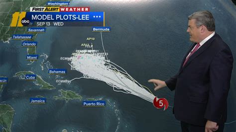 Latest Hurricane Lee track path | Storm rapidly intensifies into ...