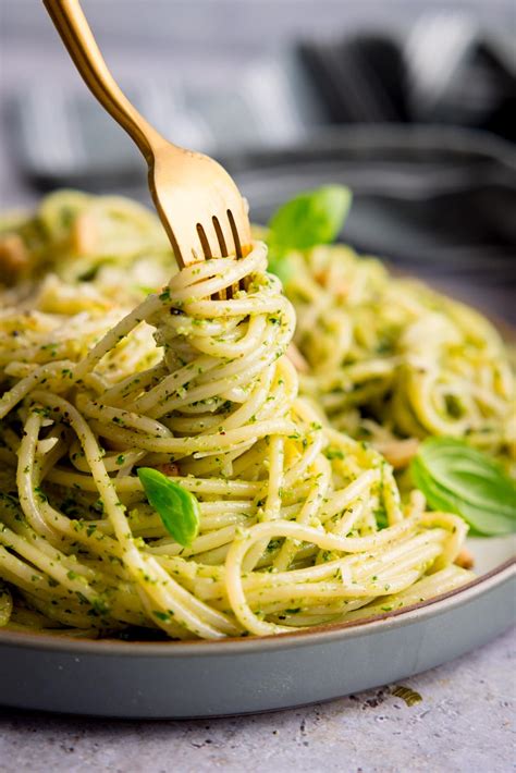 Pesto Pasta Recipe - Nicky's Kitchen Sanctuary