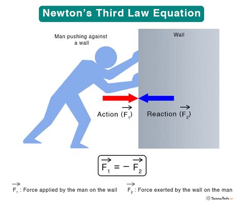 Newton’s Third Law: Statement, Examples, and Equation