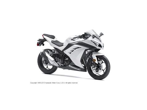 Buy 2013 Kawasaki NINJA 300 WHITE on 2040-motos