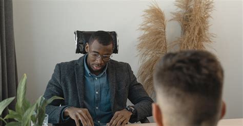 A Man Doing Job Interview to a Candidate · Free Stock Photo