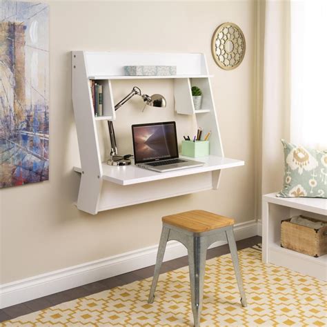 8 Wall-Mounted Desks That Save Room in Small Spaces