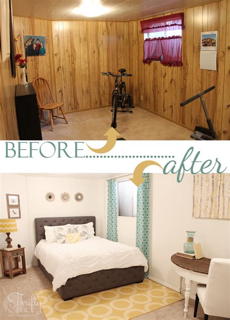 Painted Wood Paneling Walls Before And After | Psoriasisguru.com