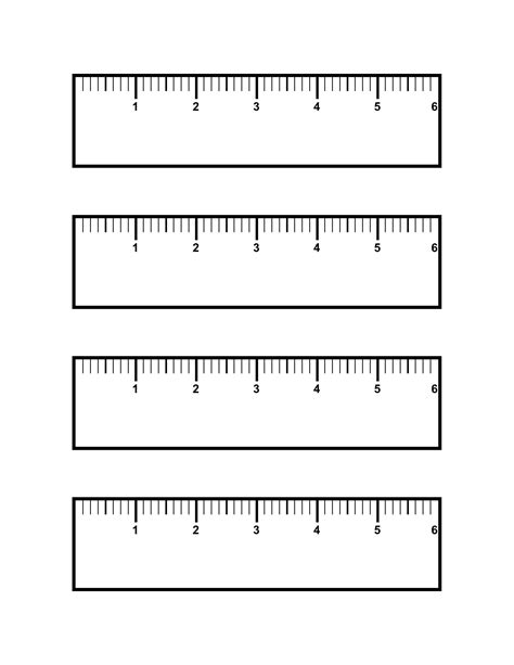 Fraction Ruler Printable - Printable Word Searches