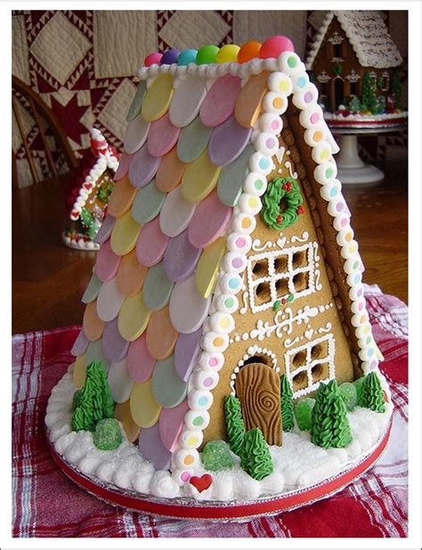 Christmas Gingerbread houses-Patterns, Video Tutorial plus Lots of ...