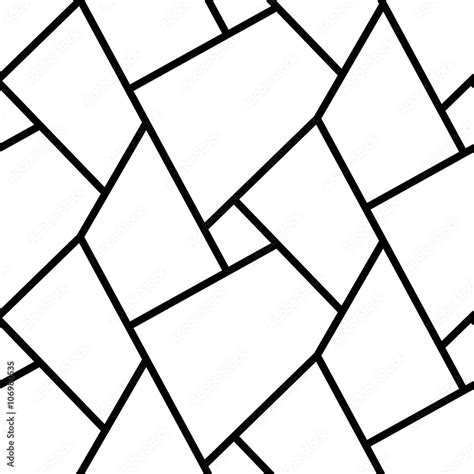 Abstract simple geometric lines seamless pattern design Stock Vector ...