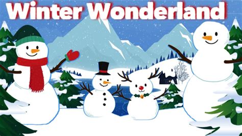 Winter Wonderland Official Animated Video - YouTube