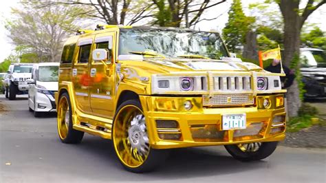 Wild Custom Hummers Make A Splash At American Car Show In Japan | Carscoops