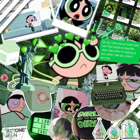 Green Powerpuff Girl Aesthetic Wallpapers - Wallpaper Cave