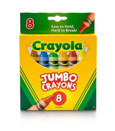 Crayola Jumbo Crayons, 8 Pieces – Walmart Inventory Checker – BrickSeek