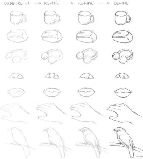 Lesson 1: How to Sketch | RapidFireArt