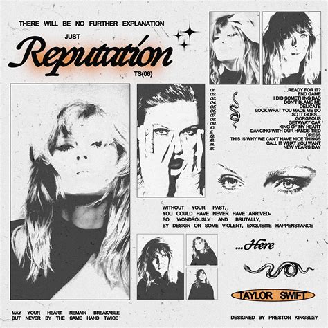 reputation taylor swift | Behance