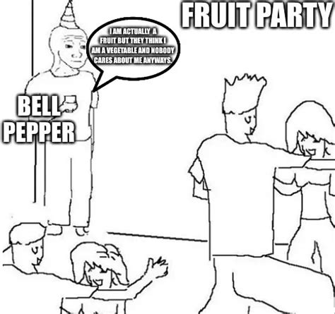 Guy in corner of party Meme Generator - Piñata Farms - The best meme ...