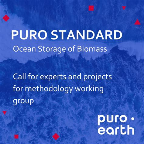 Puro.earth on LinkedIn: Puro Standard launched Ocean Storage of Biomass ...