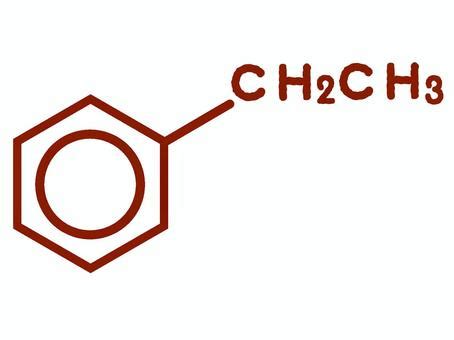 Ethylbenzene Structure