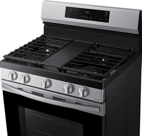 Samsung 30" Stainless Steel Smart Freestanding Gas Range | Grand ...