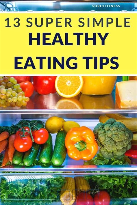 13 Easy Healthy Eating Tips [Healthy Habits Simplified]