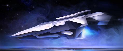 ArtStation - Ultra Sleek Spaceship