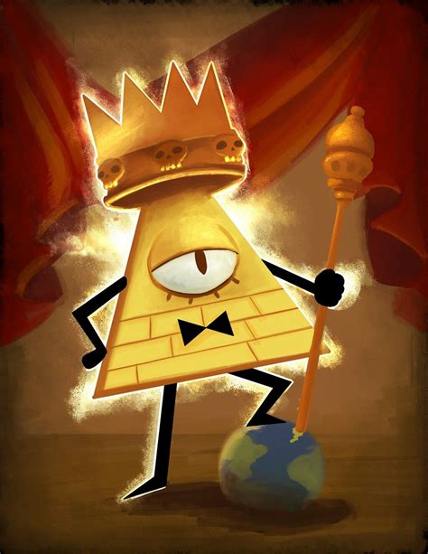 Bill Cipher King Gravity Falls Bill Cipher, Gravity Falls Dipper ...