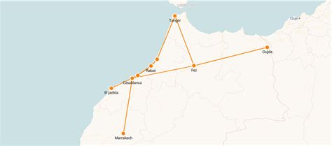 Morocco Trains|High-speed Railway Map, Timetable & Tickets