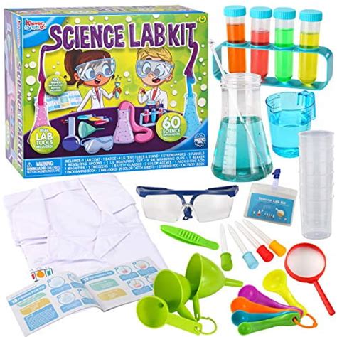 Klever Kits Science Lab Kit for Kids 60 Science Experiment Kit with Lab ...