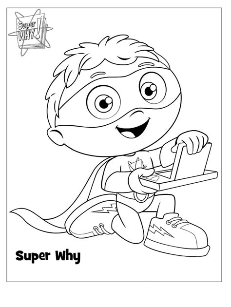 Super Why Coloring Pages - Best Coloring Pages For Kids