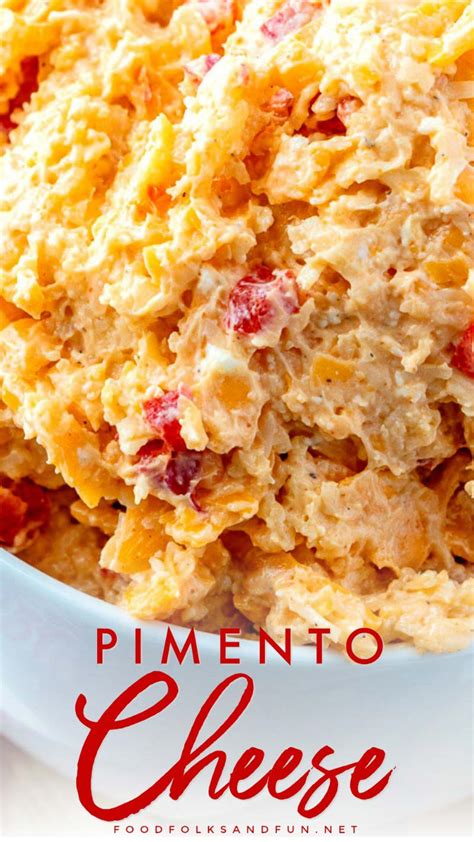 Homemade Pimento Cheese Recipe • Food Folks and Fun