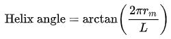 What is Helix Angle & How to Calculate It - Helix Angle vs Lead Angle ...