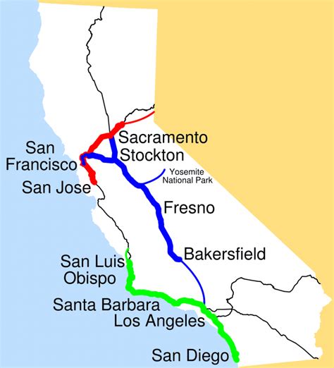 Amtrak Map California | Printable Maps