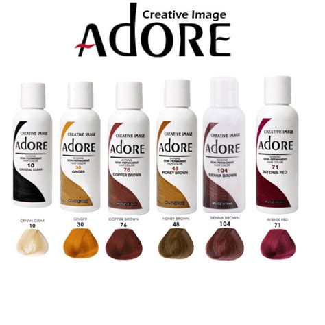 ADORE SEMI-PERMANENT HAIR COLOR - Arete Beauty Supply