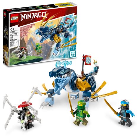 LEGO NINJAGO Nya’s Water Dragon EVO 71800 Toy for Girls and Boys 6 Plus ...