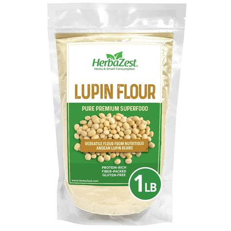 Lupin Flour - Premium & Gluten-Free - HerbaZest