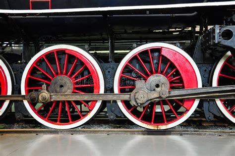 The train wheels stock image. Image of connection, locomotive - 147998161