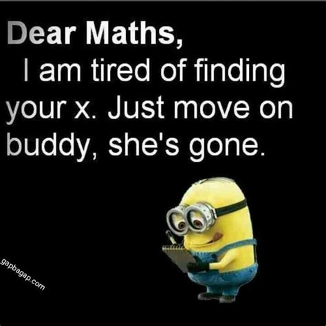 Minions vs Maths | Funny minion memes, Minions quotes, Funny quotes