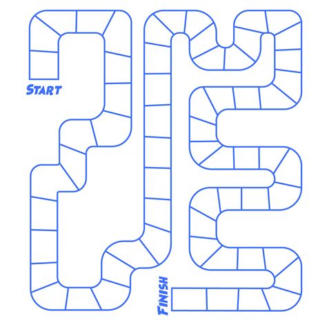 Printable Board Game Template