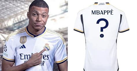 Mbappe's jersey number at Real Madrid next season revealed - Football ...