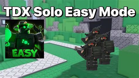 Solo Easy Mode With Only Ranger - TDX - YouTube