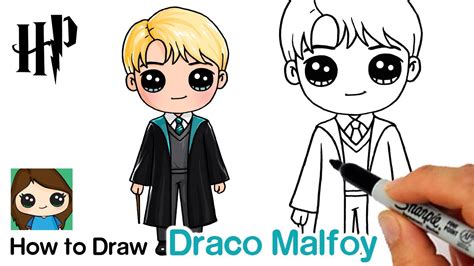 How to Draw Draco Malfoy Easy | Harry Potter